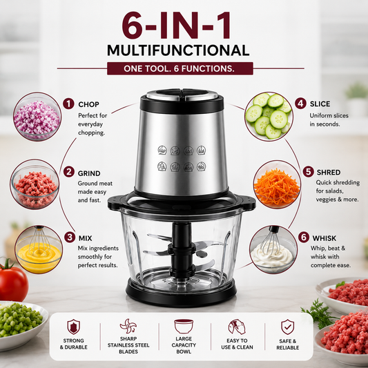 Food Processor Multifunction Food Chopper
