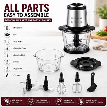 Food Processor Multifunction Food Chopper